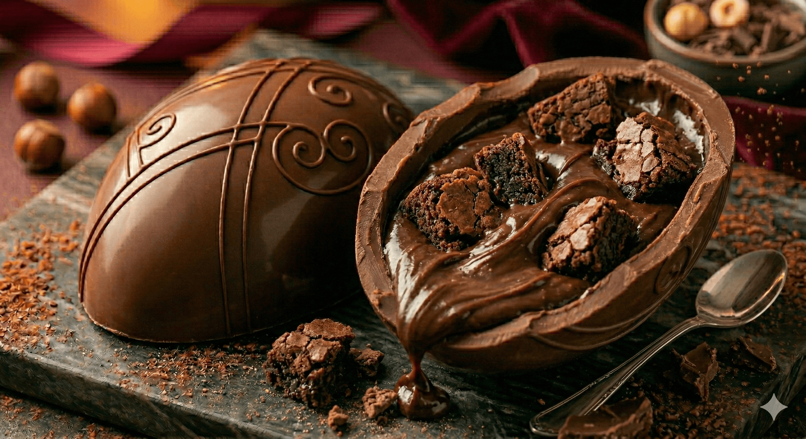 Ovo Trufado Brownie & Ganache