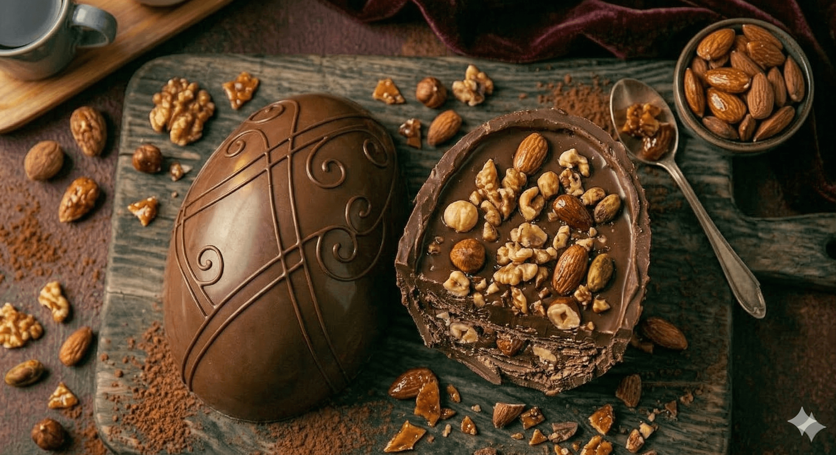 Ovo Crocante Crunch de Castanhas visão alternativa 2